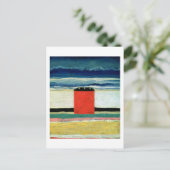 Rotes Haus, 1932 Postkarte (Stehend Vorderseite)