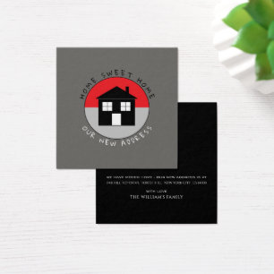Rotes Haus-Logo, Änderung der Adresskarte
