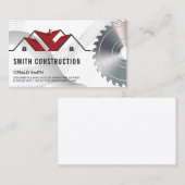 Rotes Haus | Säge Visitenkarte (Vorne/Hinten)