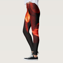 Rotes heiß leggings