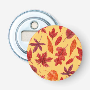 Rotes Herbstblatt Flaschenöffner