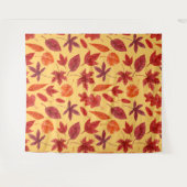 Rotes Herbstblatt Wandteppich (Vorderseite (Horizontal))