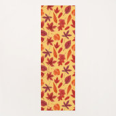 Rotes Herbstblatt Yogamatte (Vorderseite)