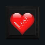 Rotes Herz Attraktive Pariser Liebe Hochzeit Erinnerungskiste<br><div class="desc">Sie können die Schriftart und Farben leicht ändern. Sie können auch Ihr Logo und das Hintergrundbild hinzufügen,  wie Sie möchten.</div>