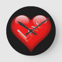 Rotes Herz Attraktive Pariser Liebe Hochzeit