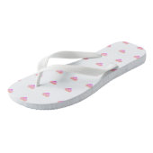 rotes Herz Badesandalen (Schrägansicht)