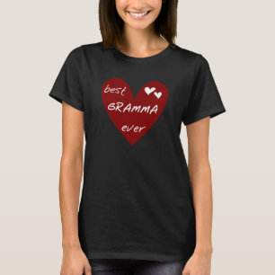 Rotes Herz beste Gramma überhaupt T - Shirts und