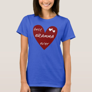 Rotes Herz beste Gramma überhaupt T - Shirts und