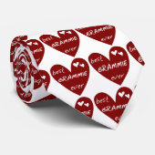 Rotes Herz beste Grammie überhaupt T - Shirts und Krawatte (Gerollt)