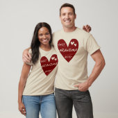 Rotes Herz-beste Großmutter-überhaupt T - Shirts (Unisex)