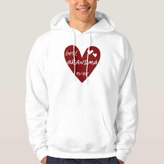 Rotes Herz-beste Großmutter-überhaupt T - Shirts (Vorderseite)