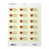 Rotes Herz beste Memaw überhaupt T - Shirts und Adressaufkleber (Vorne)