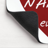 Rotes Herz beste Nanna überhaupt T - Shirts und Mousepad (Ecke)