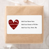 Rotes Herz beste Nonna überhaupt T - (Insitu)