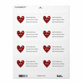 Rotes Herz-beste überhaupt T-Shirts Mimi und (Vorne)