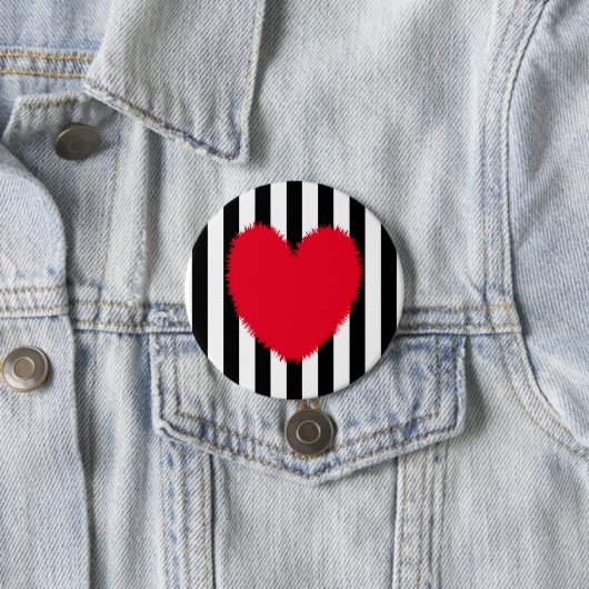 Rotes Herz Button (Beispiel)