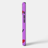 rotes Herz Case-Mate iPhone Hülle (Rückseite / Links)