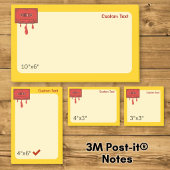 Rotes Herz Cassette Post-it Klebezettel