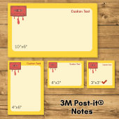 Rotes Herz Cassette Post-it Klebezettel