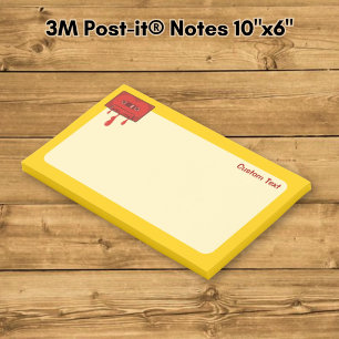 Rotes Herz Cassette Post-it Klebezettel