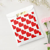 Rotes Herz Form Liebe Klassischer Minimalismus Geschenktütchen (Versiegelt)