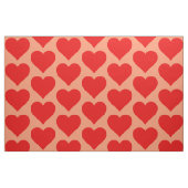 Rotes Herz Form Liebe Klassischer Minimalismus Stoff (Fat Quarter (45,7 x 55,9 cm))