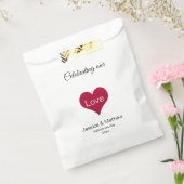 Rotes Herz Geschenktütchen (Versiegelt)