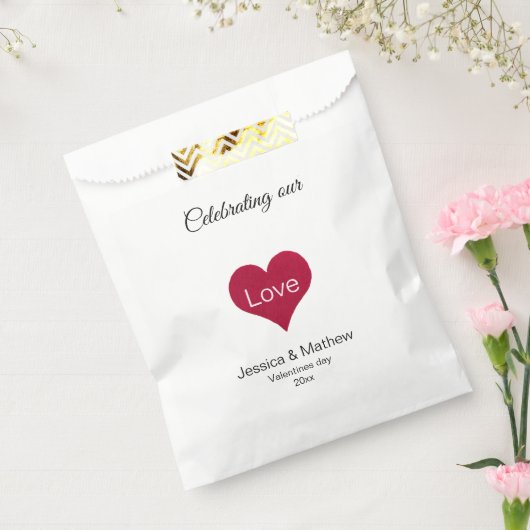 Rotes Herz Geschenktütchen (Versiegelt)