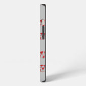 Rotes Herz iPhone Hülle (Linke Seite)