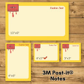 Rotes Herz Kassettenrekorder Post-it Klebezettel