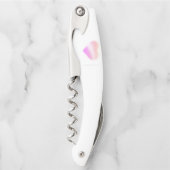 rotes Herz Kellnermesser (Vorderseite)