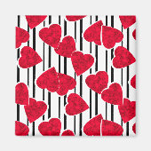 Rotes Herz Magnet (Vorne)