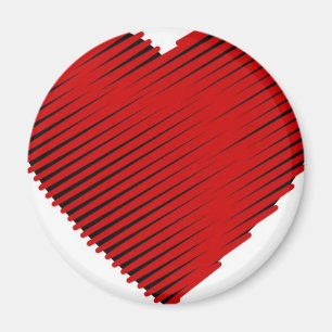 Rotes Herz Magnet