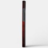 Rotes Herz mit goldenen Flügeln Case-Mate iPhone Hülle (Rückseite / Links)