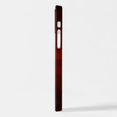 Rotes Herz mit goldenen Flügeln iPhone Hülle (Linke Seite)