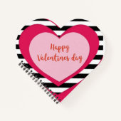 rotes Herz Notizblock (Vorderseite)