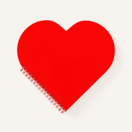 Rotes Herz Notizblock