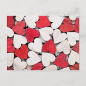 Rotes Herz. Postkarte (Vorderseite)