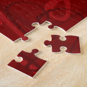 Rotes Herz Puzzle (Seite)