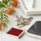 Rotes Herz Schlüsselanhänger (Seite)