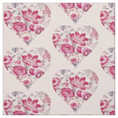 Rotes Herz Stoff (Muster)