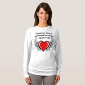 Rotes Herz T-Shirt (Vorne ganz)