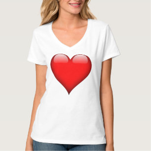 Rotes Herz T-Shirt