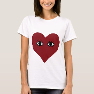 Rotes Herz T-Shirt
