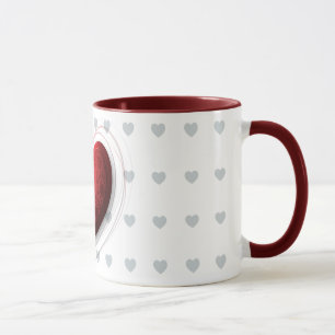 Rotes Herz, Tasse