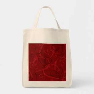 Rotes Herz Tragetasche