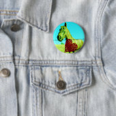 Rotes Herz und Pferd Button (Beispiel)