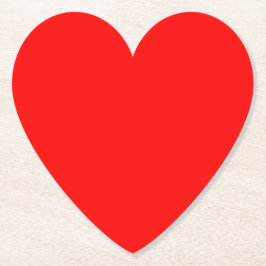 Rotes Herz Untersetzer