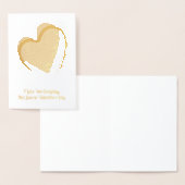 Rotes Herz, Valentine Folienkarte (Anzeige)