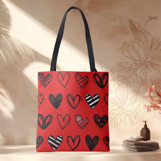 Rotes Herz Valentinstag-Special  Tasche